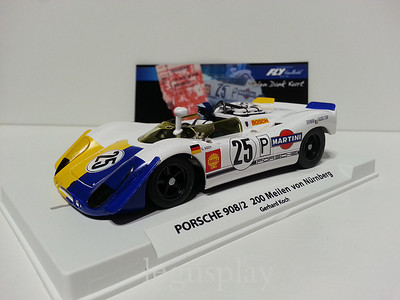 Slot Car SCX Scalextric Fly 99169 Porsche 908/2 200 Miles From Nuremberg G. Koch