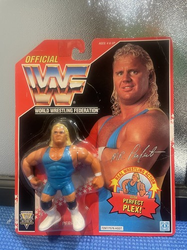 WWF Hasbro Mr. Perfect series 8 wwe wrestling figu...