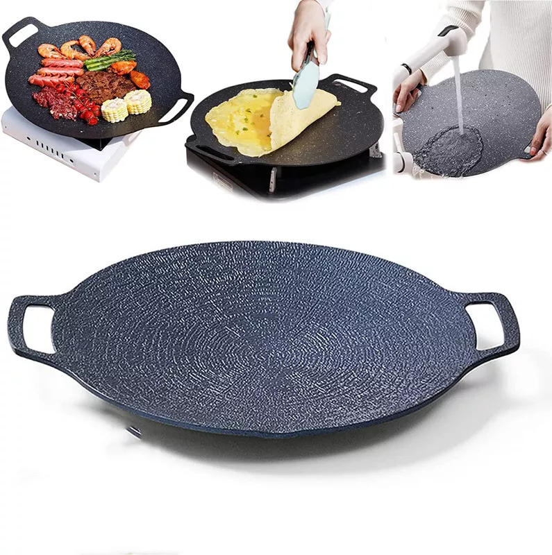 Wholesale Handmade Nonstick 12 Inch Cast Iron Pizza Grill Fry Pan with 2  Handle - China Fry Pan and Cookware price