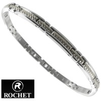 Rochet Men's Bracelet Cable Design Stainless Steel Simple Thin on sale Rochet Men's Bracelet Cable Design Stainless Steel Simple Thin on sale