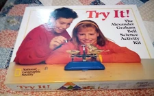 Try It! Science Activity Kit National Geographic Society Alexander Graham Bell 