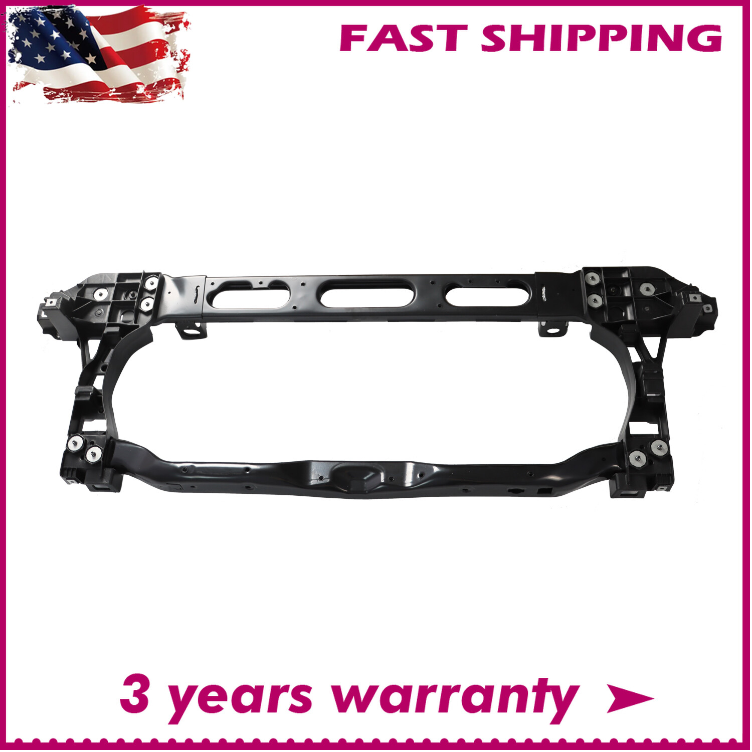 Front Radiator Support for 2019-2022 Dodge Ram 1500 New Replacement 68403786AD