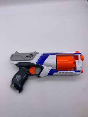 NERF N-Strike StrongArm Blaster Pistol Toy Soft Dart Gun | eBay