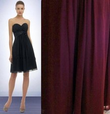Bill Levkoff Bridesmaid Dress 324 Prom Wedding Short Gown Strapless Chiffon NEW