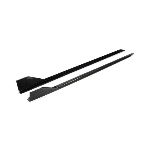 REAL CARBON Fiber Side Skirt Extension Lip For 2020-23 BMW F40 1-Series M-Sport - Picture 15 of 17