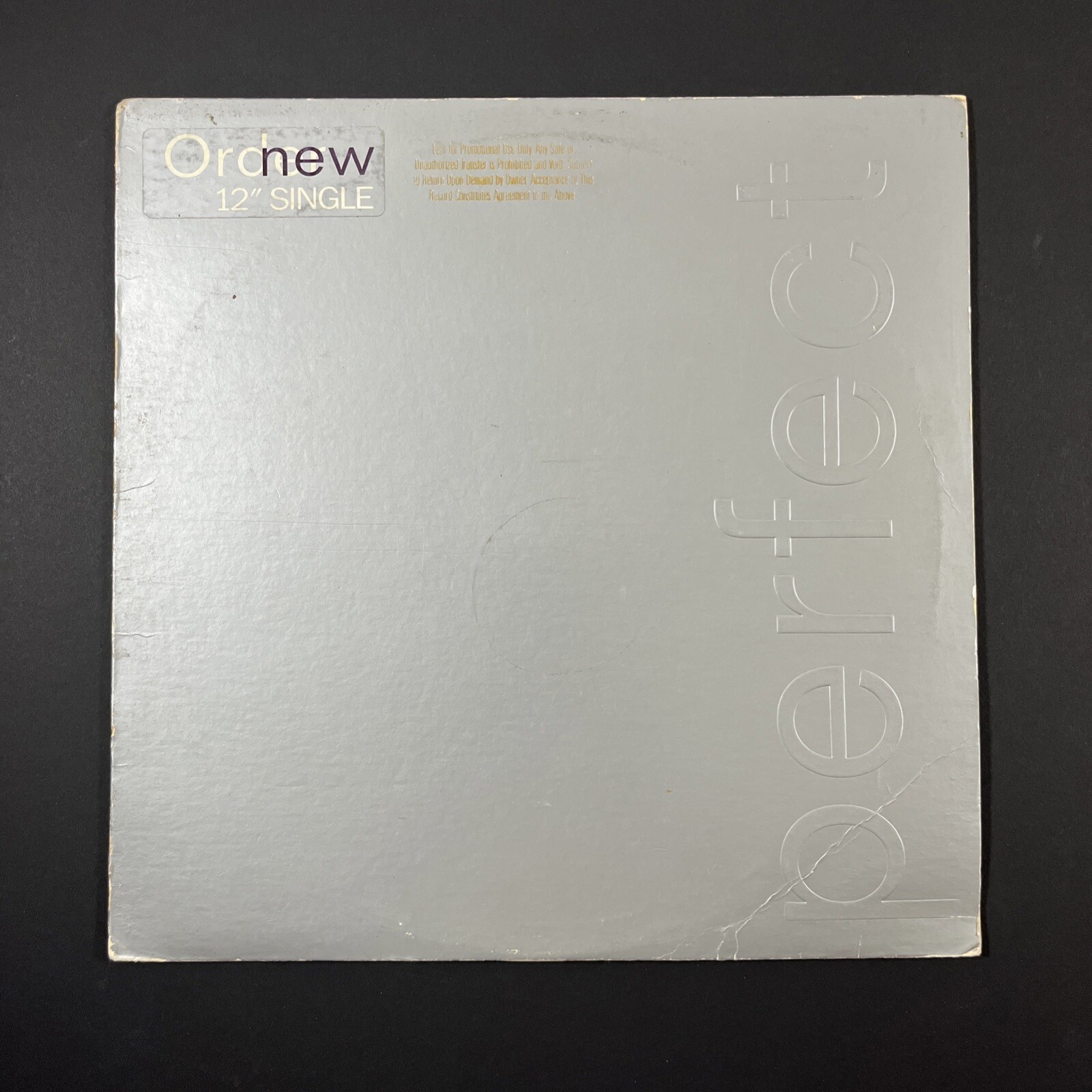 NEW ORDER PERFECT KISS 12