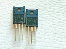 LOT OF 2 2SC4419 TO-3PN Original New KEC Semiconductor C4419