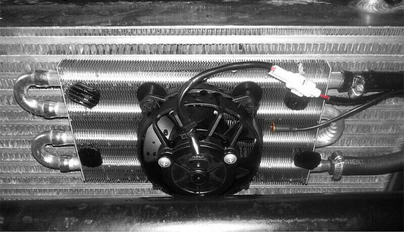 Kit de ventilador de radiador Trail Tech enfriador de aceite de radiador universal 732-FNA1 Foto 4 de 4