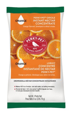 Perky-Pet Oriole Sucrose Instant Nectar Concentrate 8 oz (Pack of 9)