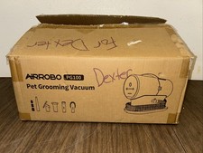 AIRROBO PG100 Pet Grooming Vacuum with 5 Grooming Tools, 12000Pa Suction Power