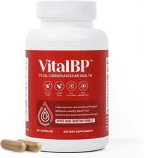 Vital BP Blood Support for Blood Flow & Arteries (Authentic) USA Seller - 60ct.