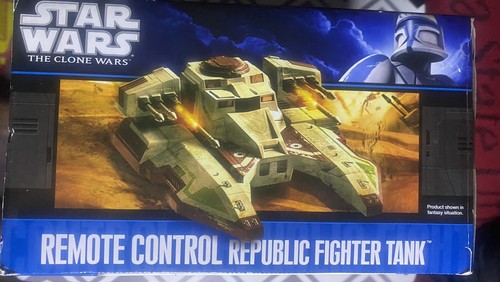 Remote Control Republic Fighter Tank STAR WARS The Clone Wars NEW - Picture 10 of 17