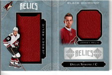 2016-17 UD Black Diamond Dylan Strome Booklet Relics Rookie Jersey /299 #RBR-DS