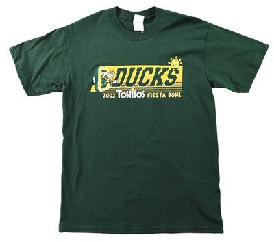 Vintage Y2K M University Of Oregon UO Disney Donald Ducks Fiesta Bowl T Shirt