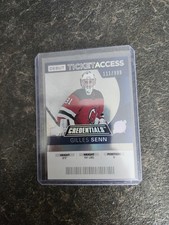 2020-21 Credentials Debut Ticket Access Rookie 111/999 Gilles Senn