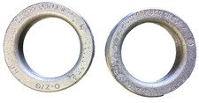 4" to 3" Reducing Bushing Rigid IMC Conduit Steel Malleable Iron Zinc Lot of 2