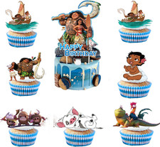 25PCS Cake Toppers Cupcake Toppers Cake Decorations Birthday Party Supplies Deco