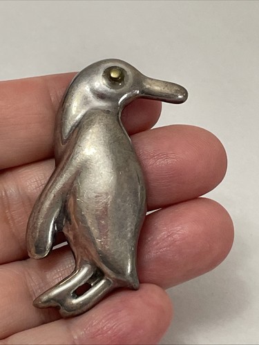 925 Penguin Brooch (9.8 Grams) Mexico