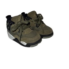 Nike Air Jordan 4 Retro SE Craft Shoes Toddler Size 6C Olive Green FB9930-200