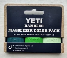 New YETI Magslider 3 Pack Agave Teal, Canopy Green, Key Lime  LIMITED EDITION
