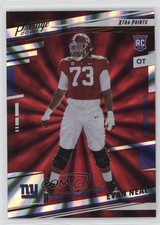 2022 Panini Prestige Rookies Xtra Points Sunburst Evan Neal #364 1fa0