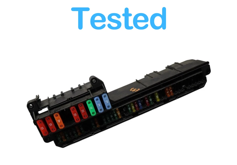 04-10 BMW 645Ci 550i Front Dash Dashboard Power Distribution Fuse Relay Box Oem - Image 3 of 4