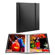 Aevdor 8x10 Photo Album and Art Portfolio, Holds 68 8 x 10 inches, Black