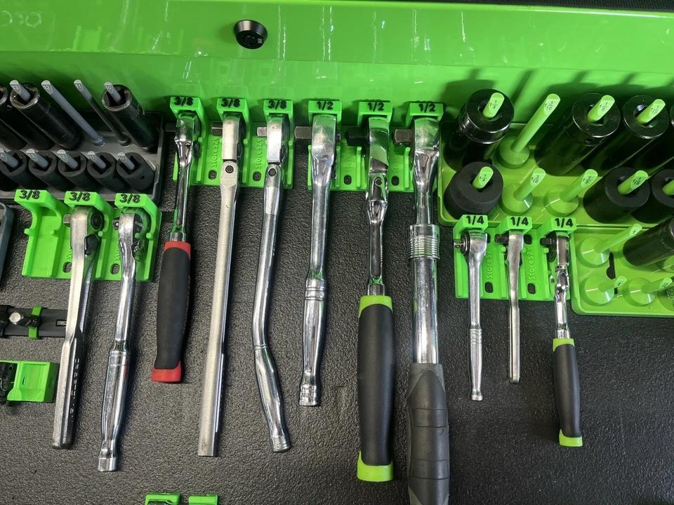 StoreSZY Magnetic Ratchet Storage - Tool Organizer-Multiple Color Options! - Image 4 of 4