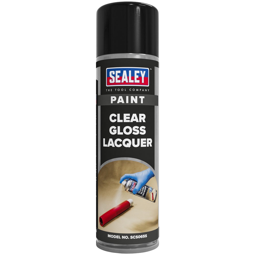 Sealey Gloss Lacquer 500ml - Clear
