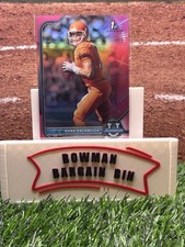 2021-22 Bowman University - Hank Bachmeier #45 Chrome Prospects Pink Refractor