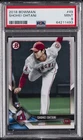 2018 BOWMAN #49 SHOHEI OHTANI ROOKIE RC PSA 9