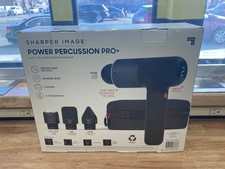 Sharper Image Power Percussion Pro Hot  Cold Percussion Massager Gun-brand new