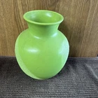 Arts & Crafts Mid Century Royal Haeger Lime Green Roco Vase 1970s