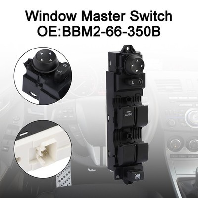 Electric Power Window Master Switch BBM2-66-350B für Mazda 3 2010 2011 2012 2013