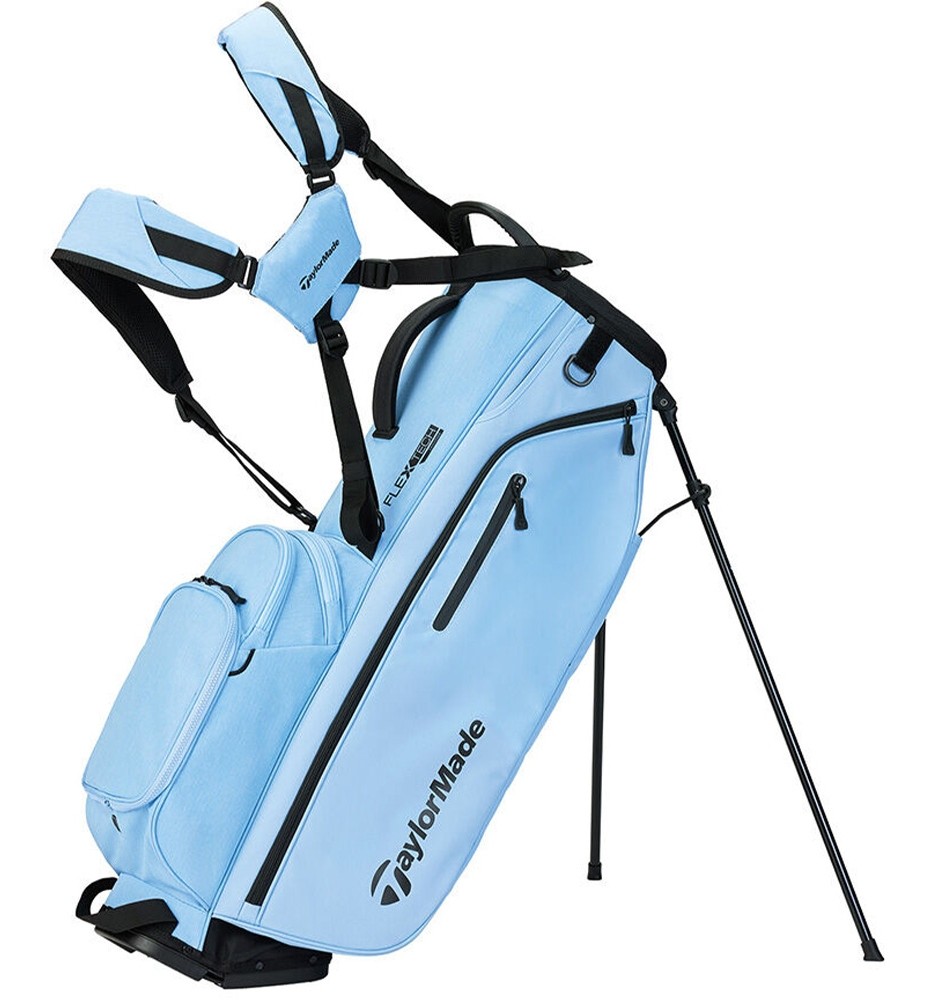 TaylorMade FlexTech Crossover Light Blue Stand Golf Bag