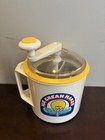 VTG Donvier Ice Cream Maker Manual Crank 2 Pint Capacity Chillfast Made in Japan
