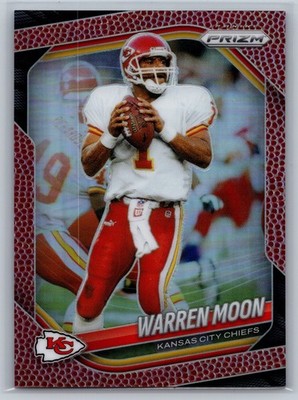 WARREN MOON 2025 Prizm PIGSKIN PRIZM ~ Chiefs /180