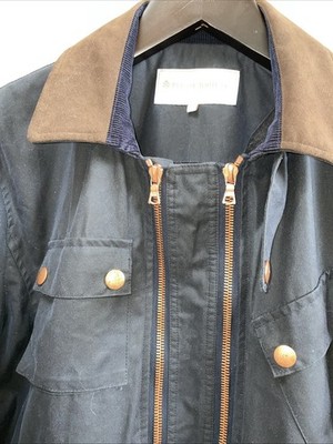 Private White VC V.C. Twin Track 2.0 Waxed Cotton Jacket Belted