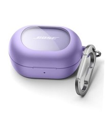 Magnetic Cases for Bose New QuietComfort Earbuds 2024 Case Cover, Purple