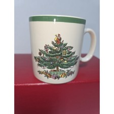 Spode Christmas Tree Mug Made in England - Vintage S3324F Holiday