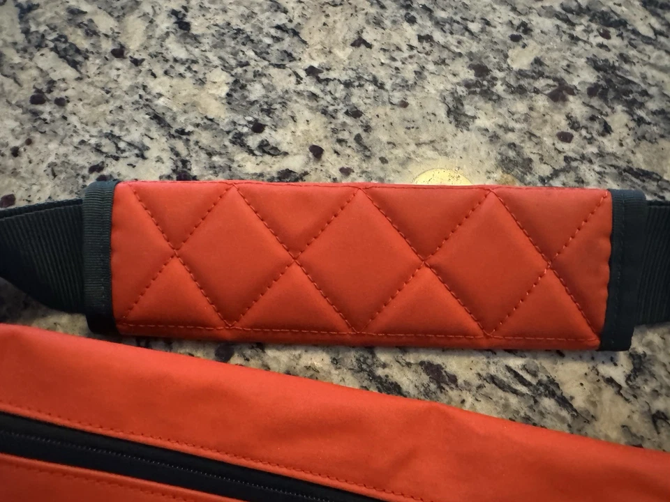 North Face оранжевый темно-зеленый Messenger наплечная сумка через плечо унисекс - Изображение 4 из 4