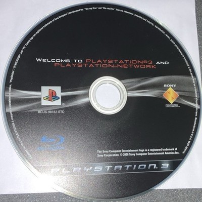 Welcome to PlayStation 3 and PlayStation Network Blu-Ray Disc Only ~Tested~#J391