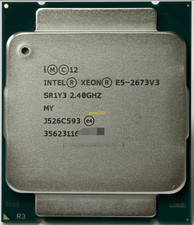 Intel Xeon E5 2673 V3 2.4GHz SR1Y3 12-Cores 30M LGA2011-3 CPU Processors 2673V3