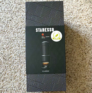 Staresso Classic Portable Manual Espresso Machine Ground Coffee Black