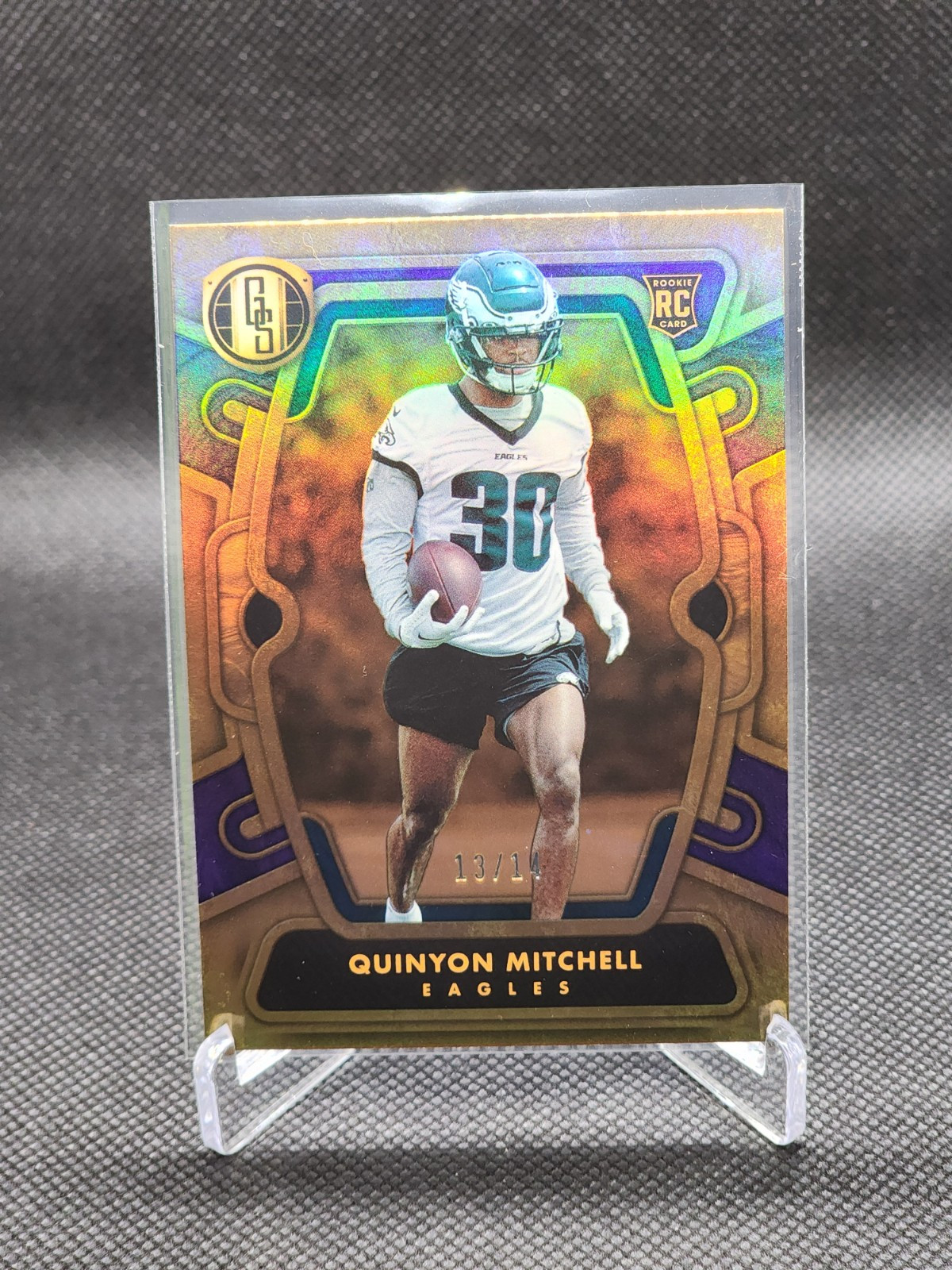 2024 Panini Gold Standard Quinyon Mitchell RC /14 Violet Philadelphia Eagles