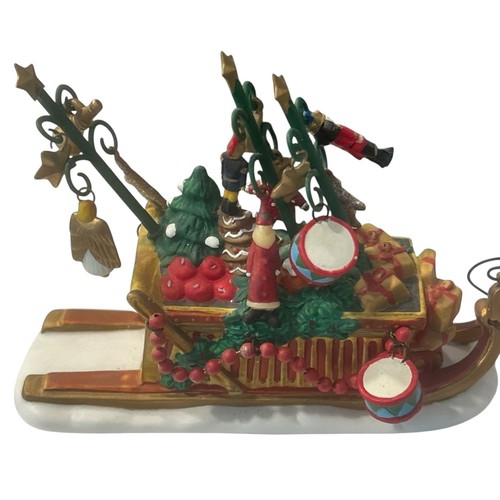 Department 56 Xmas Heritage Village Father Christmas's Journey #58407 w Box! - Picture 5 of 10
