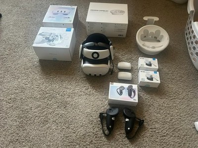 Meta Quest 3 512GB Bundle ; BOBOVR S3 Head Strap; BOBOVR B100 Batteries; Extras