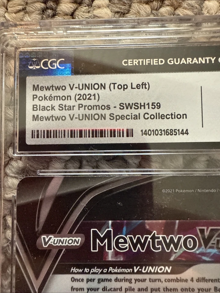Mewtwo V-UNION SWSH159 SWSH: Sword & Shield Promo Cards Holo - Image 2 of 4