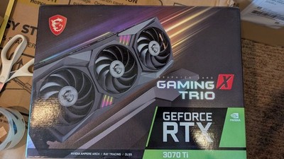 MSI Gaming GeForce RTX 3070 Ti 8GB GDRR6X 256-Bit (RTX 3070 Ti Gaming X Trio 8G)