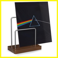 Record Holder Vinyl Display Storage: Vinyl Record Storage Holder Solid Wood A...